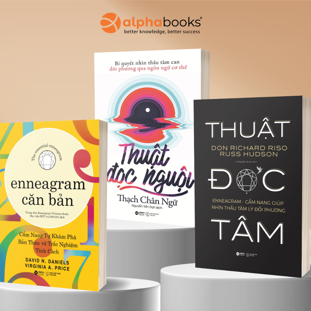 Combo Thấu Thị Nhân Tâm: Thuật Đọc Tâm + Enneagram Căn Bản + Thuật Đọc Nguội